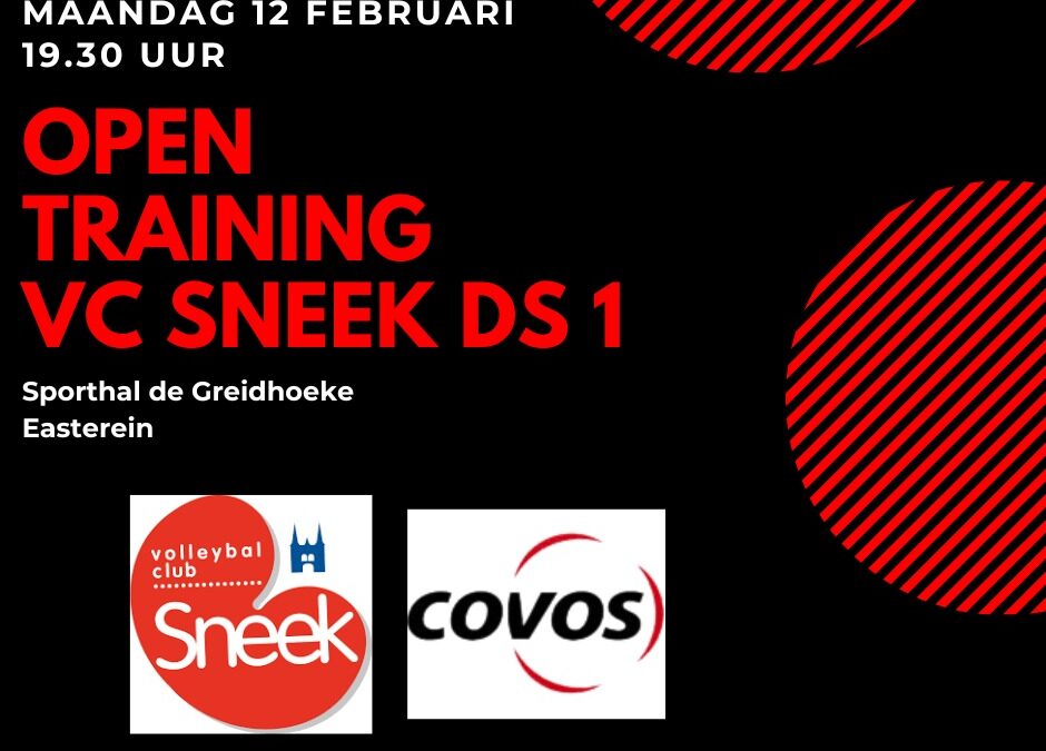 Open training Vc Sneek dames 1